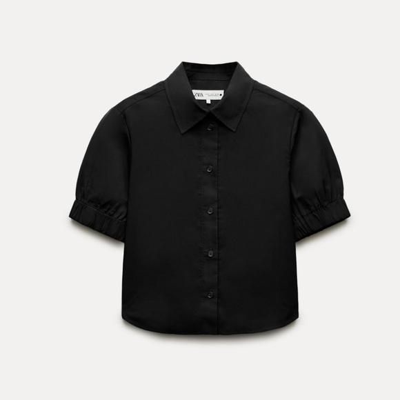 Zara Tops - Zara Pleated Yoke Shirt